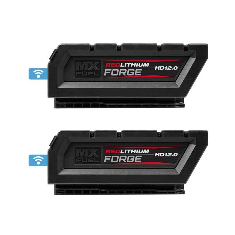 Batería Milwaukee MX FUEL REDLITHIUM FORGE HD 12.0 (Paquete de 2) - MXFHD812-MXFHD812