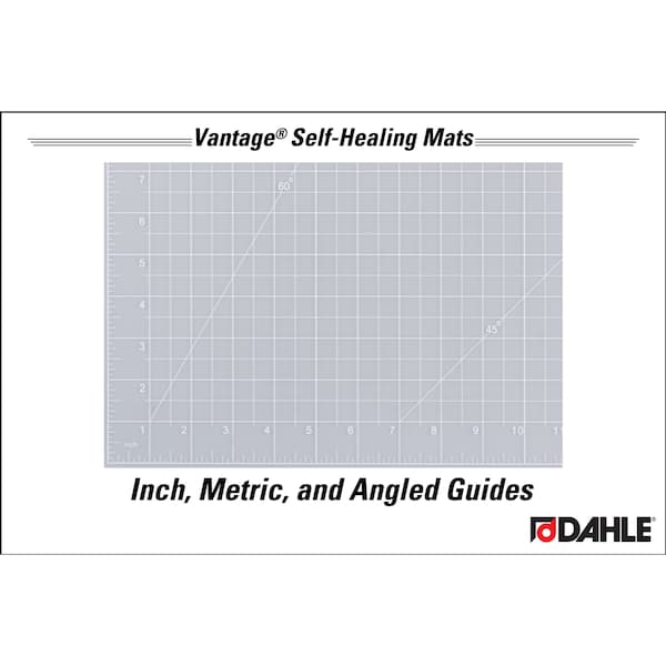 Vantage Self-Healing Cutting Mats, 18"x2, PK12 - 10682
