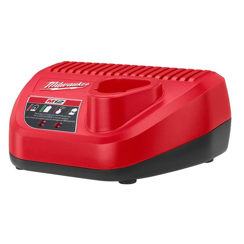 Kit de inicio con bolsa de herramientas Milwaukee M12 12-Volt Lithium-Ion 4.0 Ah Battery and Charger - 48-59-2440B