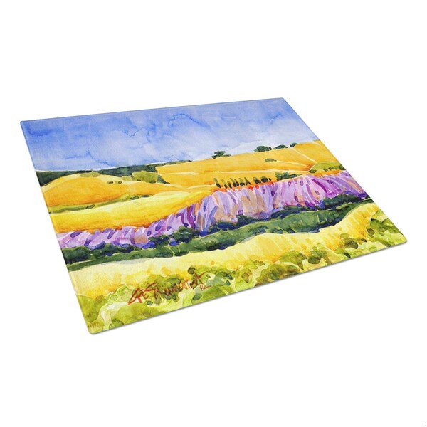 Carolines Treasures 15 x 12 in. Landscape Glass Cutting Board- Large - 6053LCB
