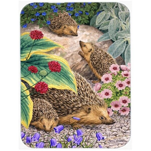 Carolines Treasures Carolines Treasures ASA2072LCB Hedgehogs Glass Cutting Board; Large - ASA2072LCB