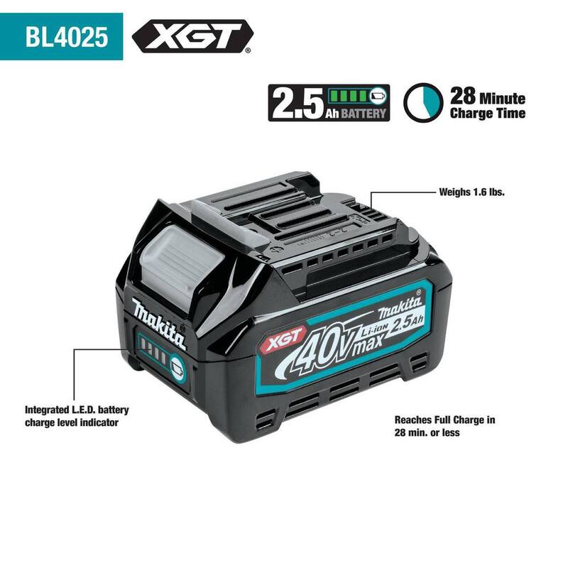 Batería Makita 40V máx XGT 2.5Ah - BL4025