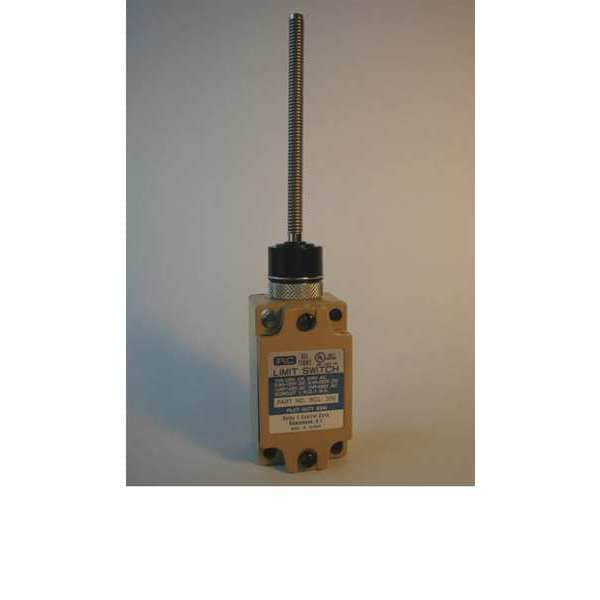 Interruptor de Límite de Relé y Control, Resorte de Bobina, Palo de Balanceo, 1NC/1NO, 10A @125V AC, Ubicación del actuador: Arriba - RCL-306