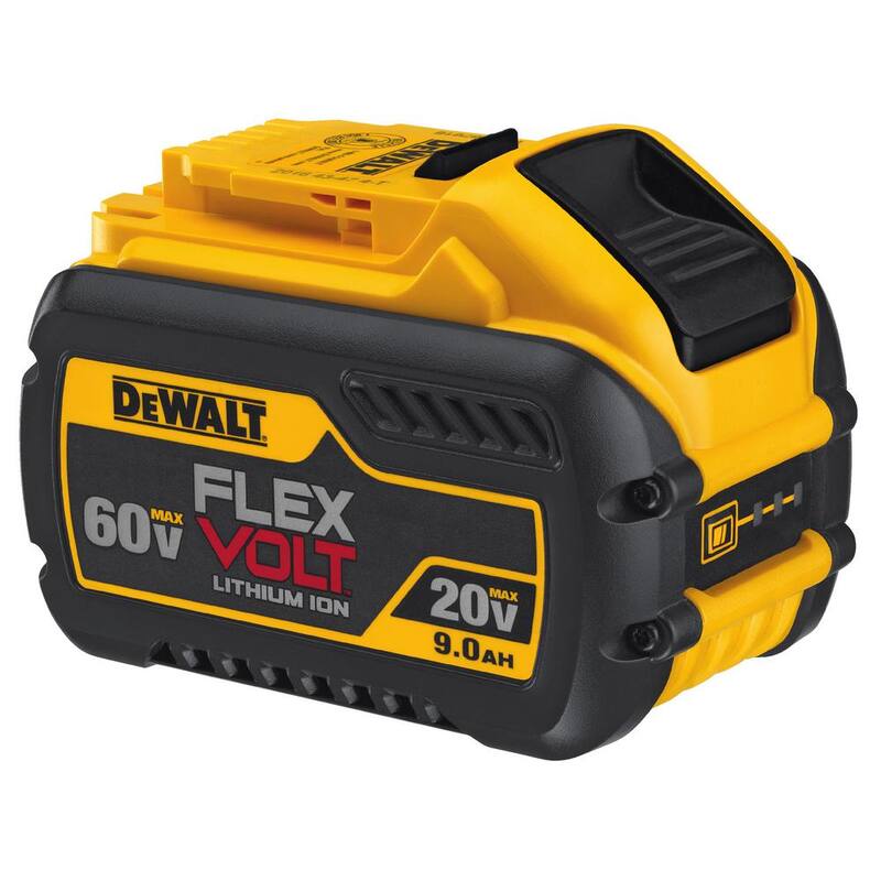 DEWALT FLEXVOLT 20V/60V MAX Paquete de batería de ion de litio de 9.0 Ah (7-pack) - DCB609-7