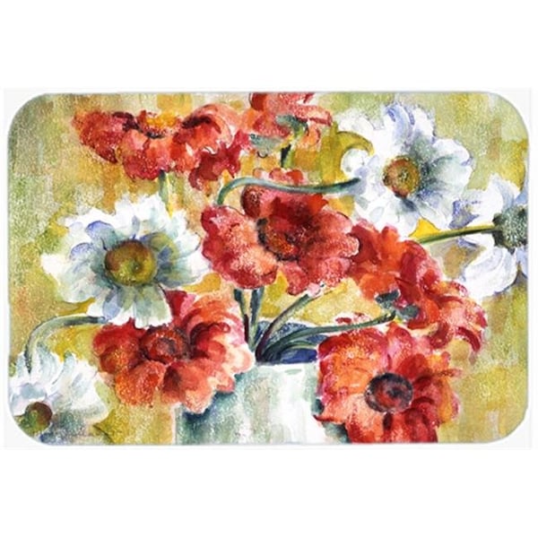 Carolines Treasures Carolines Treasures GFGO0028LCB Flowers by Fiona Goldbacher Glass Large Cutting Board - GFGO0028LCB