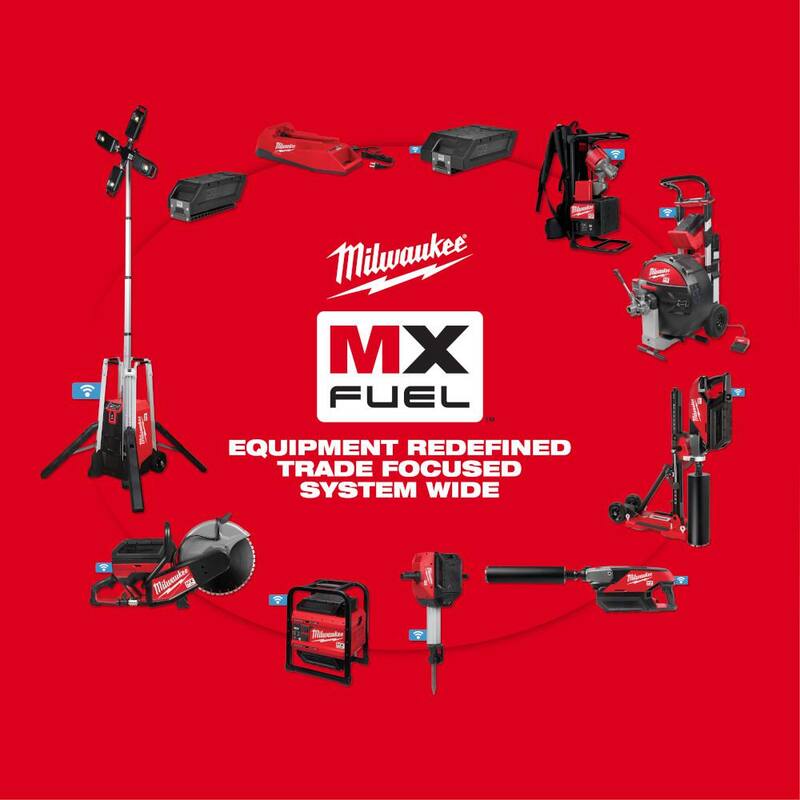 Milwaukee MX FUEL Kit de Expansión REDLITHIUM BOLT-ON con 2 baterías XC406 y cargador - MXFC-2XC