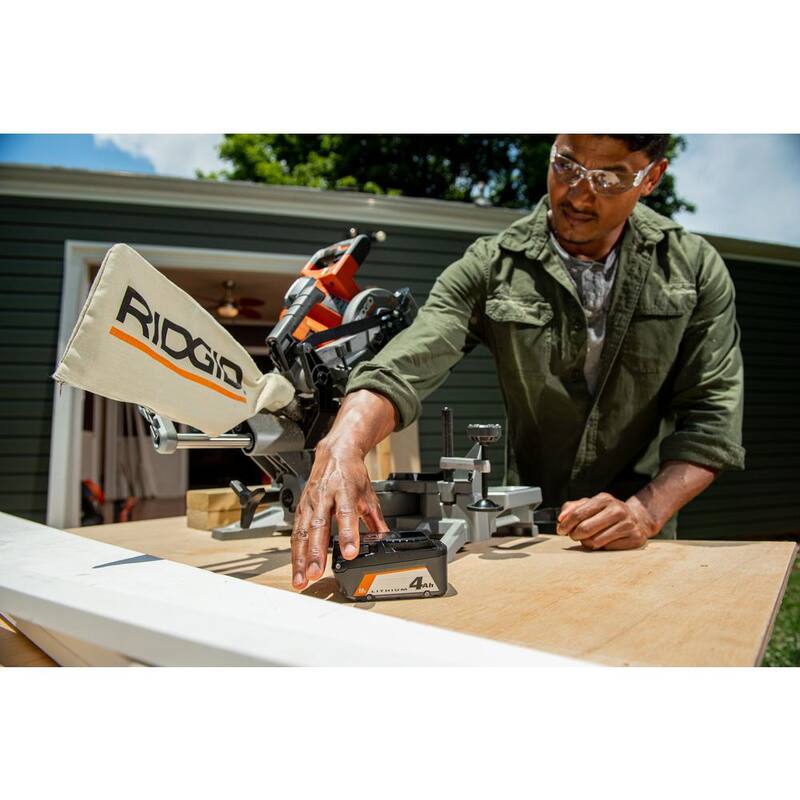 Batería RIDGID de 18V de Iones de Litio de 4.0 Ah Paquete de 2 - AC87004-AC87004