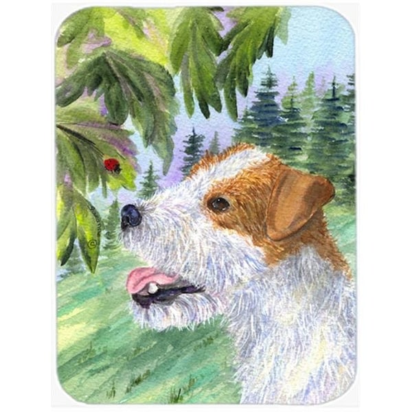 Carolines Treasures Carolines Treasures SS8211LCB Jack Russell Terrier Glass Cutting Board - Large - SS8211LCB