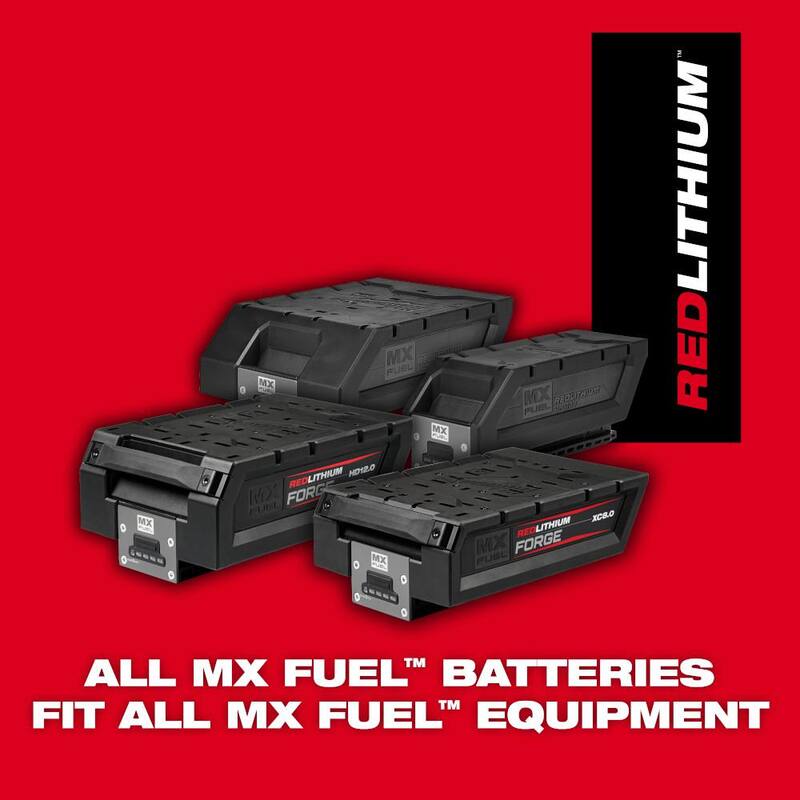Milwaukee MX FUEL Batería de iones de litio REDLITHIUM XC406 (paquete de 2) - MXFXC406-MXFXC406
