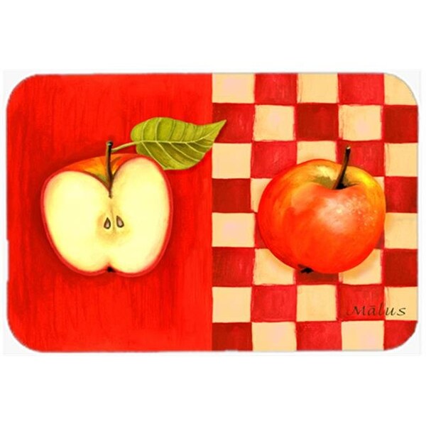 Carolines Treasures Carolines Treasures WHW0122LCB Apple by Ute Nuhn Glass Large Cutting Board - WHW0122LCB