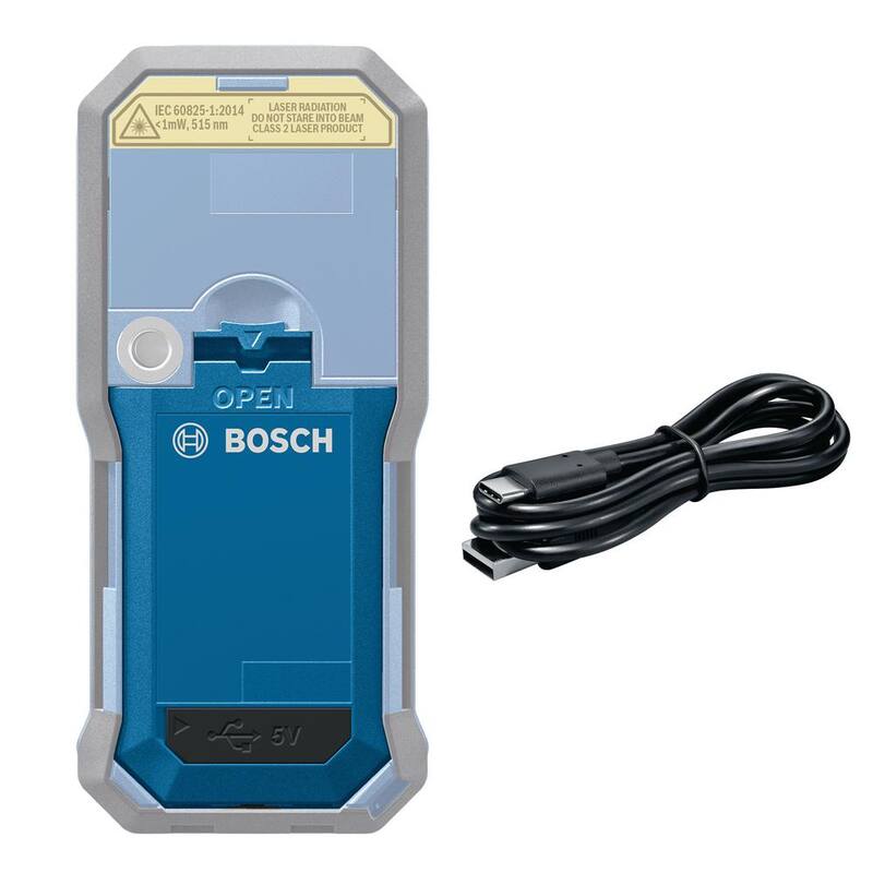 Batería de iones de litio de 3.7V y 1.0 Ah de Bosch con carga USB para productos Bosch seleccionados - GBA37V10