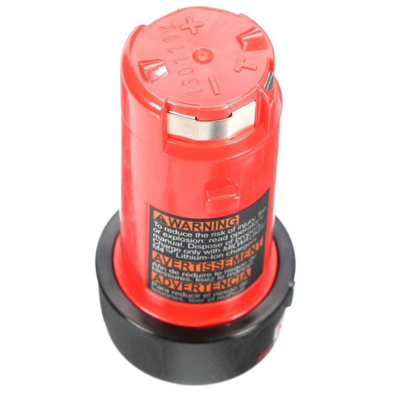 Batería de iones de litio Milwaukee M4 de 4 voltios y 2.0Ah - 48-11-2001