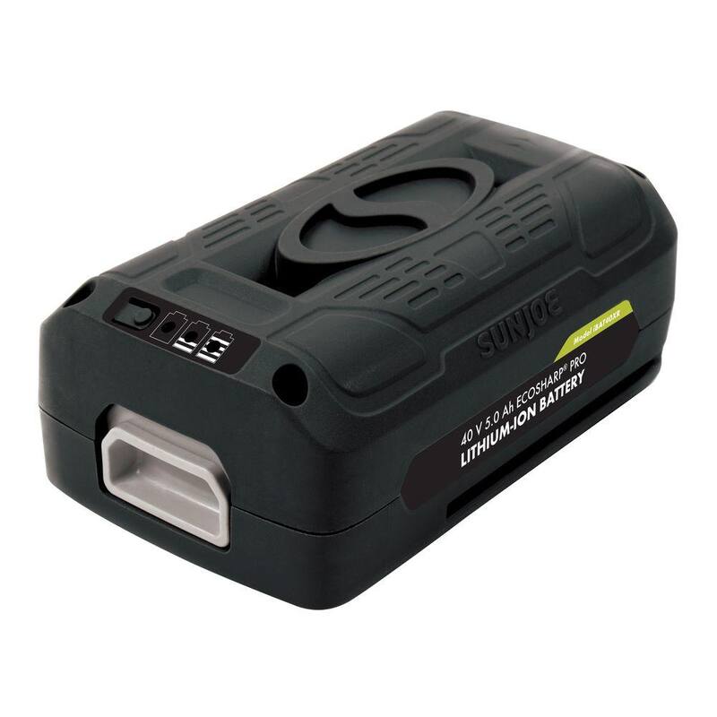 Batería de iones de litio Snow Joe IONMAX EcoSharp PRO 40V 5.0 Ah - IBAT40XR