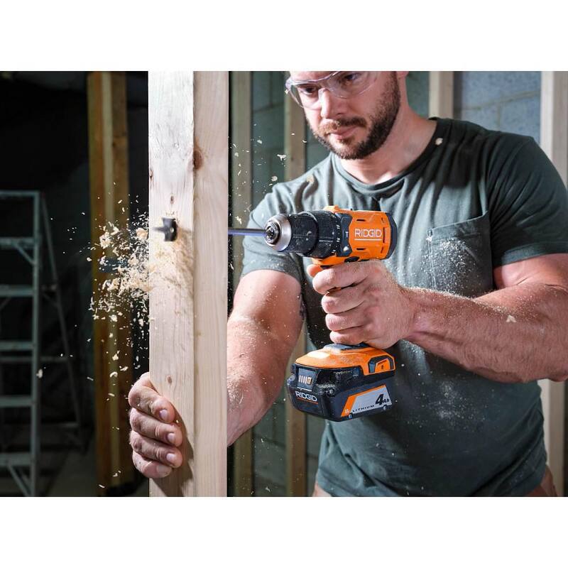Batería de iones de litio de 18V de RIDGID 4.0 Ah (paquete de 4) - AC87004P-AC87004P