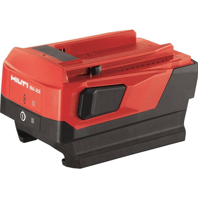 Adaptador de batería Hilti NURON para alimentar herramientas 22-Volt CPC Li-Ion utilizando baterías Nuron - 2310805