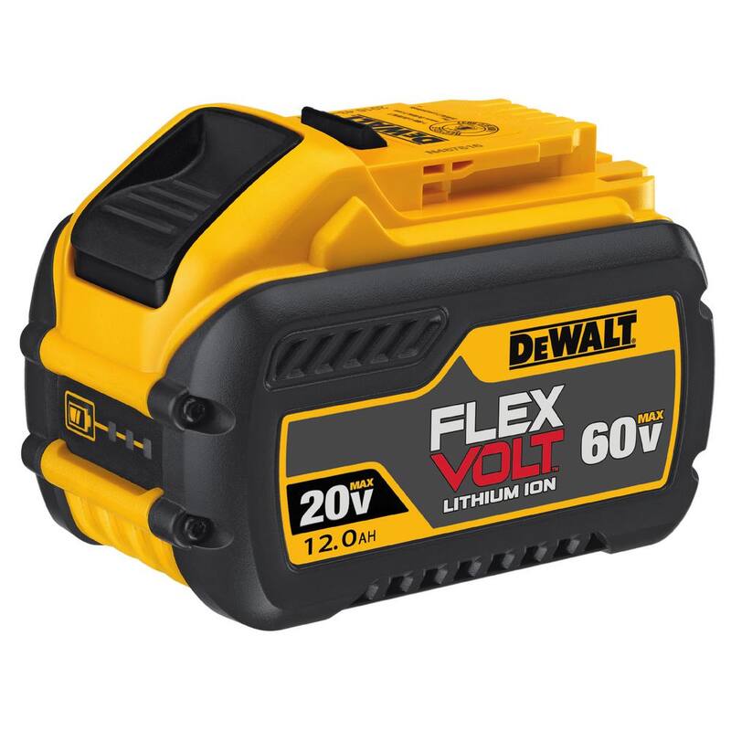 Batería de iones de litio DEWALT FLEXVOLT 20V/60V MAX 12.0Ah (paquete de 6) - DCB612-6