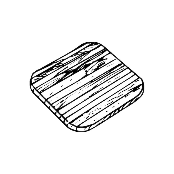 Elkay Cutting Board, Hardwood, 12-7/8x10.12x1" - CB912