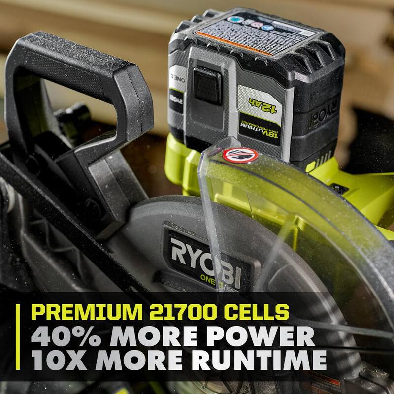 RYOBI ONE+ 18V 12.0 Ah Kit de Inicio de ALTO RENDIMIENTO con Cargador Rápido de 8A ONE+ - PSK0112