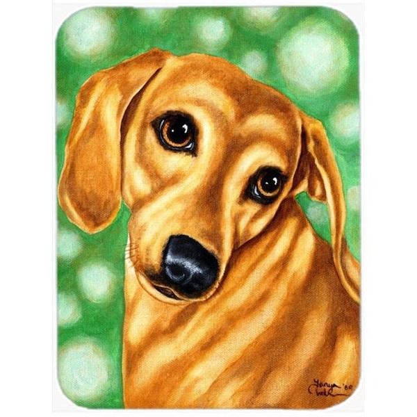 Carolines Treasures Carolines Treasures AMB1414LCB The Eyes Have It Dachshund Glass Large Cutting Board - AMB1414LCB