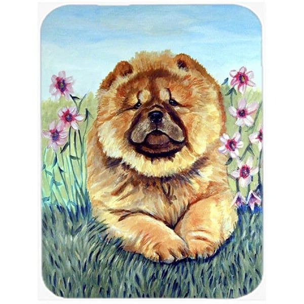 Carolines Treasures Carolines Treasures 7020LCB Chow Chow Glass Cutting Board - Large; 15 x 12 in. - 7020LCB
