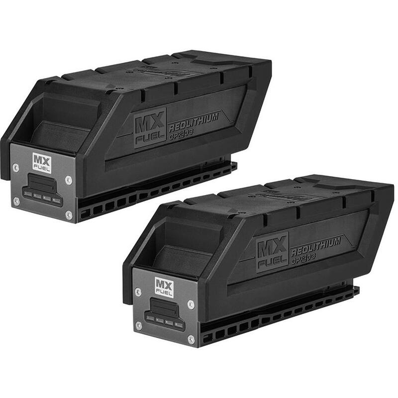 Paquete de baterías de iones de litio REDLITHIUM CP203 de Milwaukee MX FUEL (paquete de 2) - MXFCP203-MXFCP203
