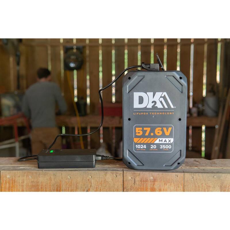 DK2 ELITE ENERGY 57.6V, 1024Wh, 20Ah Batería de LiFePO4 - OPE100