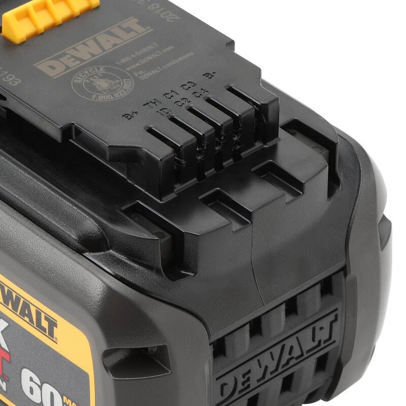 DEWALT Powerstack Baterías de Iones de Litio de 20V y 5.0 Ah, y 1.7 Ah, Batería FLEXVOLT de Iones de Litio de 20V/60V MAX 6.0Ah y Cargador - DCBP315-2CWB606