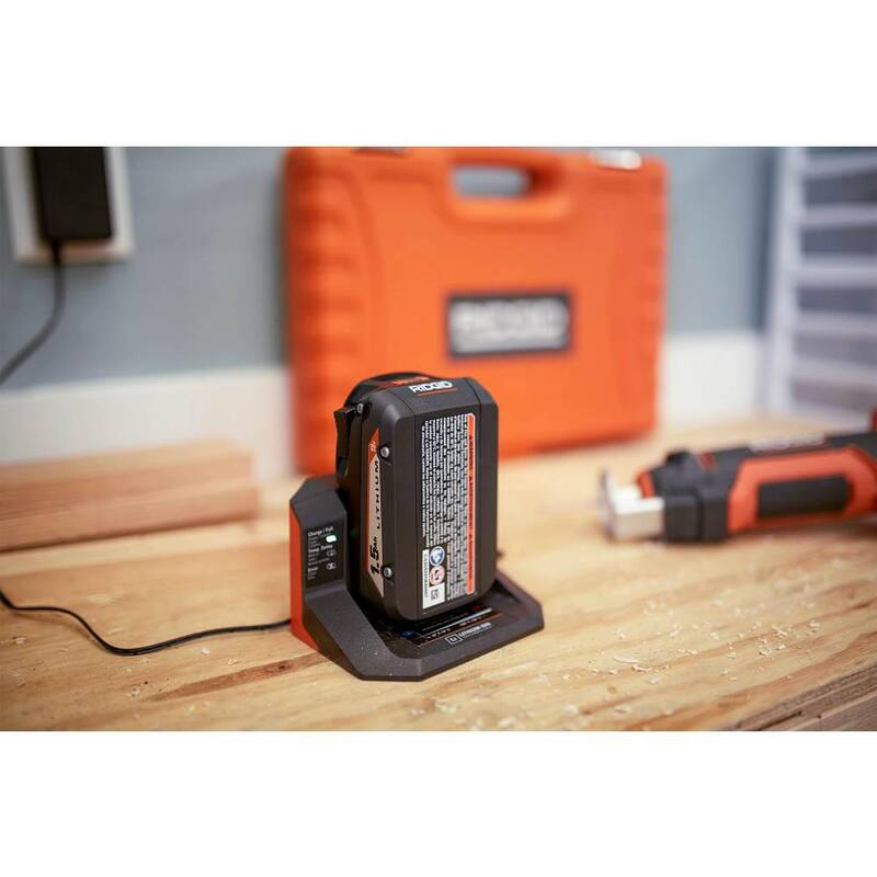 Batería de iones de litio RIDGID 18V 1.5 Ah (paquete de 2) - AC870015PN