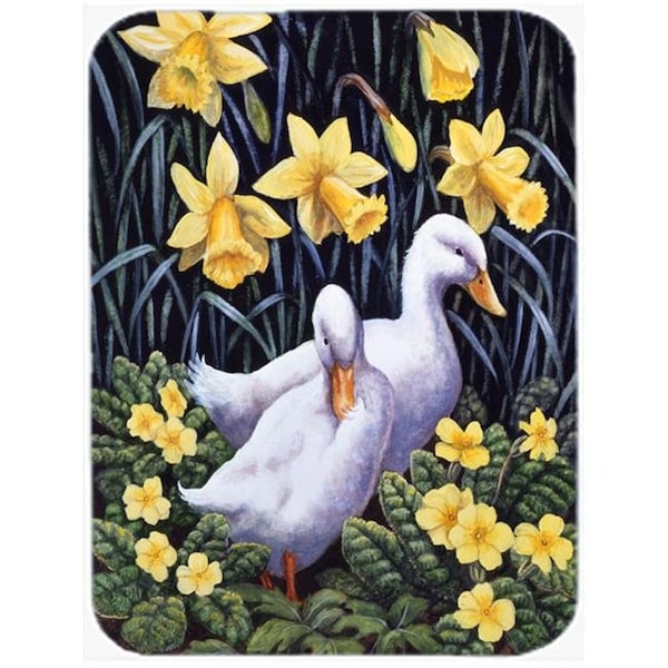 Carolines Treasures Carolines Treasures BDBA0279LCB Ducks by Daphne Baxter Glass Large Cutting Board - BDBA0279LCB
