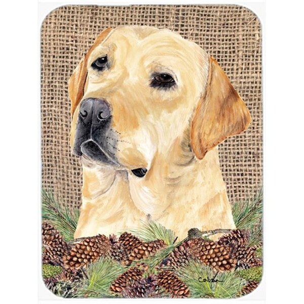 Carolines Treasures Carolines Treasures SC9049LCB 15 x 12 in. Labrador Glass Cutting Board - Large - SC9049LCB