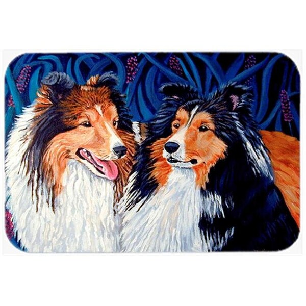 Carolines Treasures Carolines Treasures 7508LCB Sheltie Glass Cutting Board - Large - 7508LCB