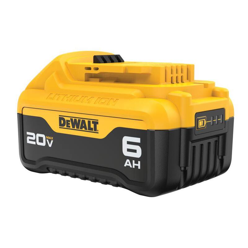 Batería de iones de litio Premium DEWALT 20V MAX de 6.0 Ah (paquete de 9) - DCB206-9