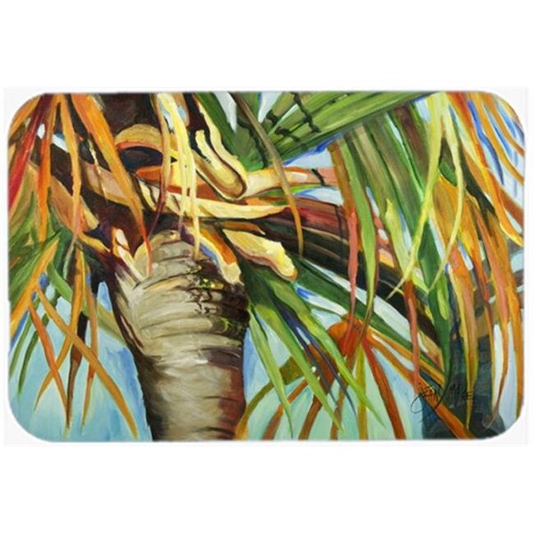 Carolines Treasures Carolines Treasures JMK1129LCB Orange Top Palm Tree Glass Cutting Board; Large - JMK1129LCB