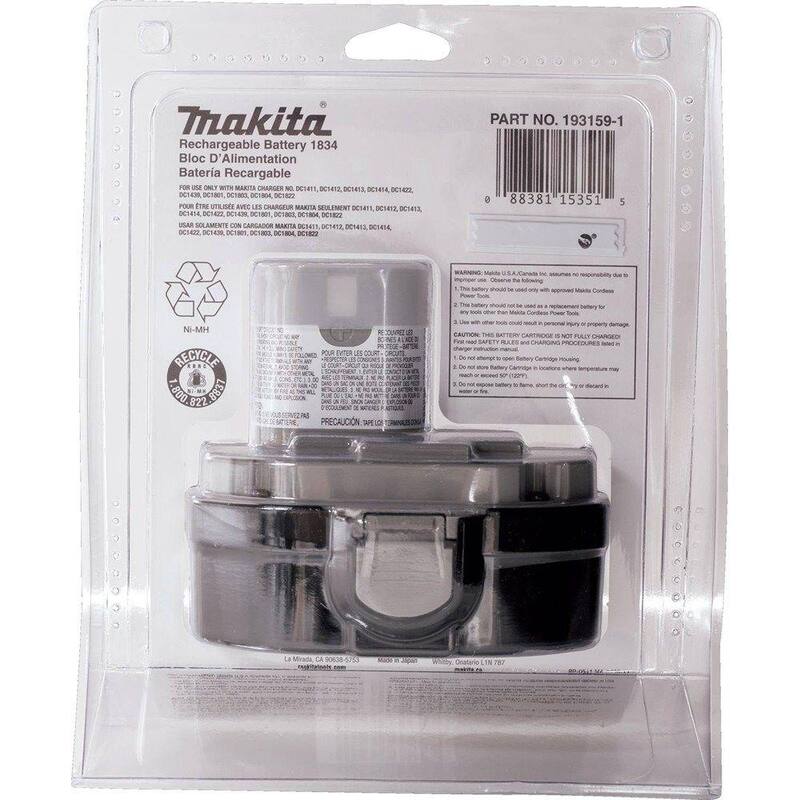 Batería Ni-MH de 18V 2.6Ah - 193159-1 de Makita