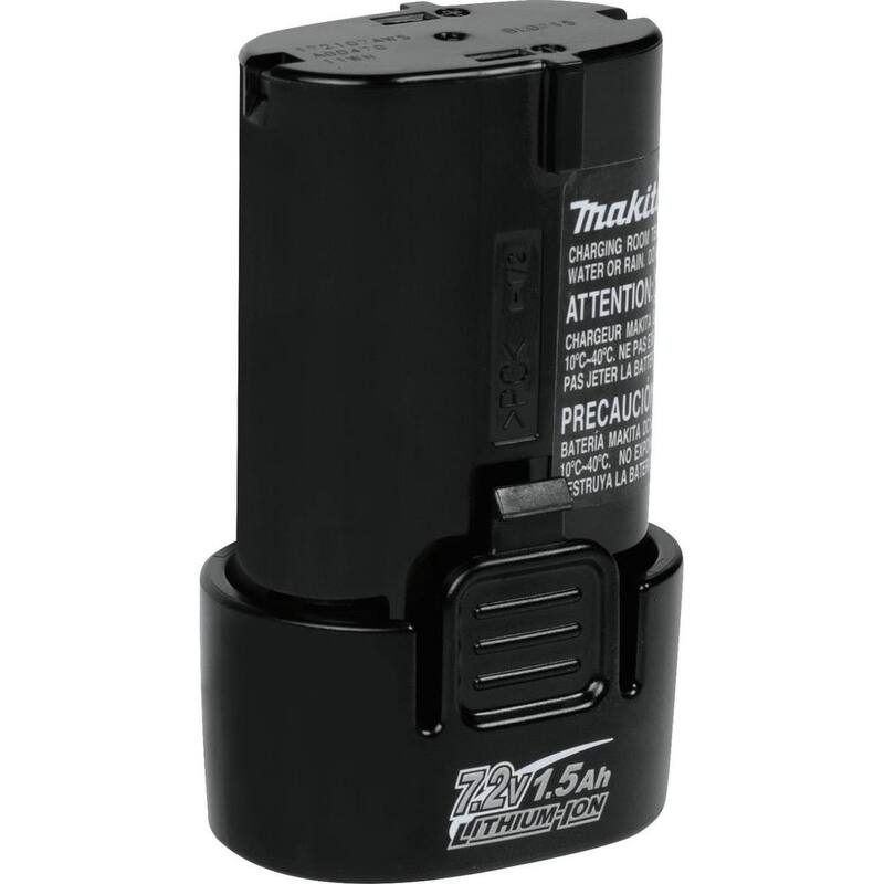 Batería de iones de litio de 7.2V y 1.5Ah - BL0715 de Makita
