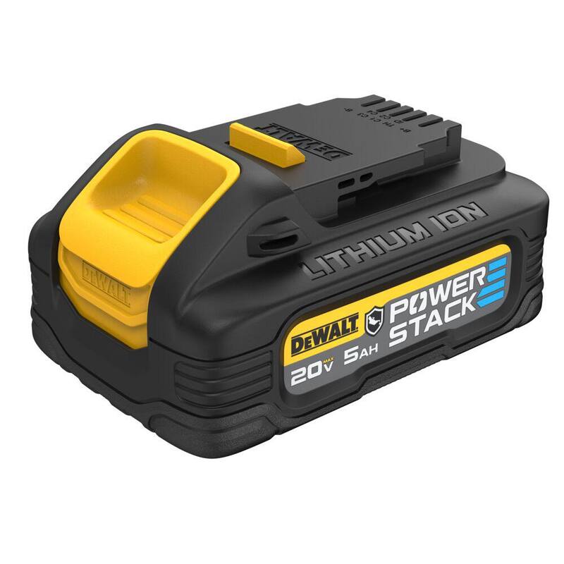 PAQUETE DE BATERÍA DE LITIO-ION DE 20 VOLT MAX DEWALT POWERSTACK RESISTENTE AL ACEITE DE 5.0 Ah - DCBP520G