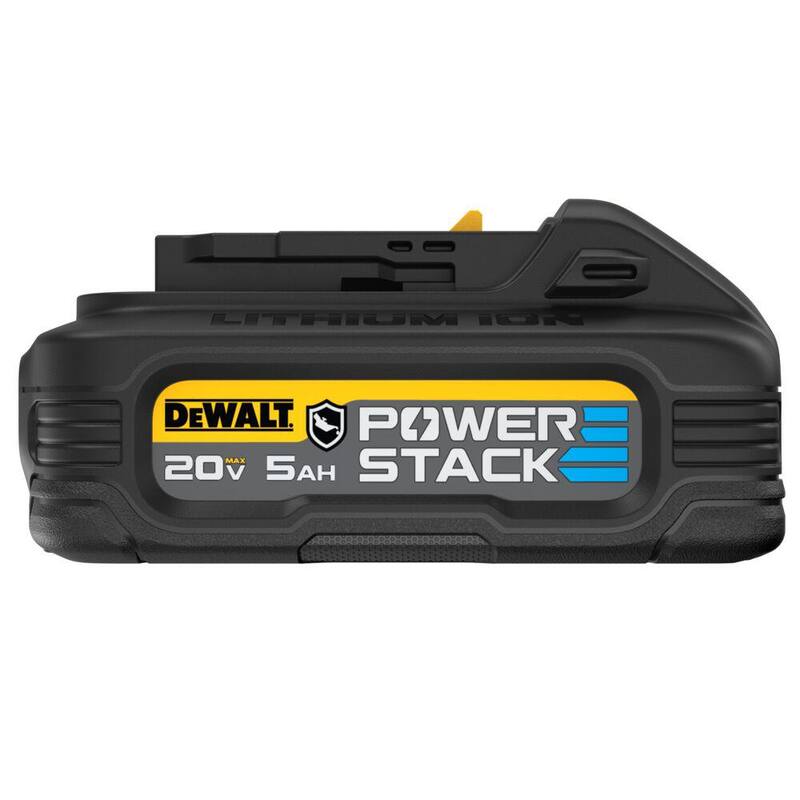 PAQUETE DE BATERÍA DE LITIO-ION DE 20 VOLT MAX DEWALT POWERSTACK RESISTENTE AL ACEITE DE 5.0 Ah - DCBP520G