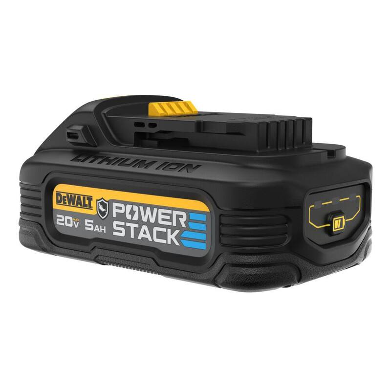 PAQUETE DE BATERÍA DE LITIO-ION DE 20 VOLT MAX DEWALT POWERSTACK RESISTENTE AL ACEITE DE 5.0 Ah - DCBP520G