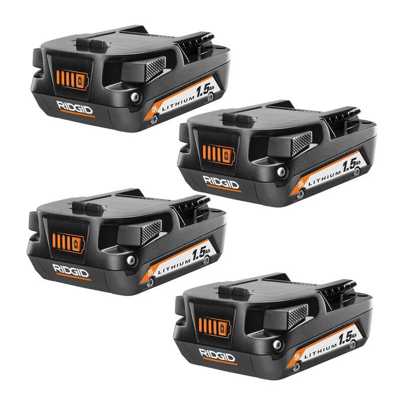 Batería de iones de litio de 18V de 1.5 Ah (paquete de 4) - AC870015PN-AC870015PN