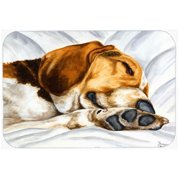 Carolines Treasures Carolines Treasures AMB1076LCB Beagle Bliss Glass Large Cutting Board - AMB1076LCB