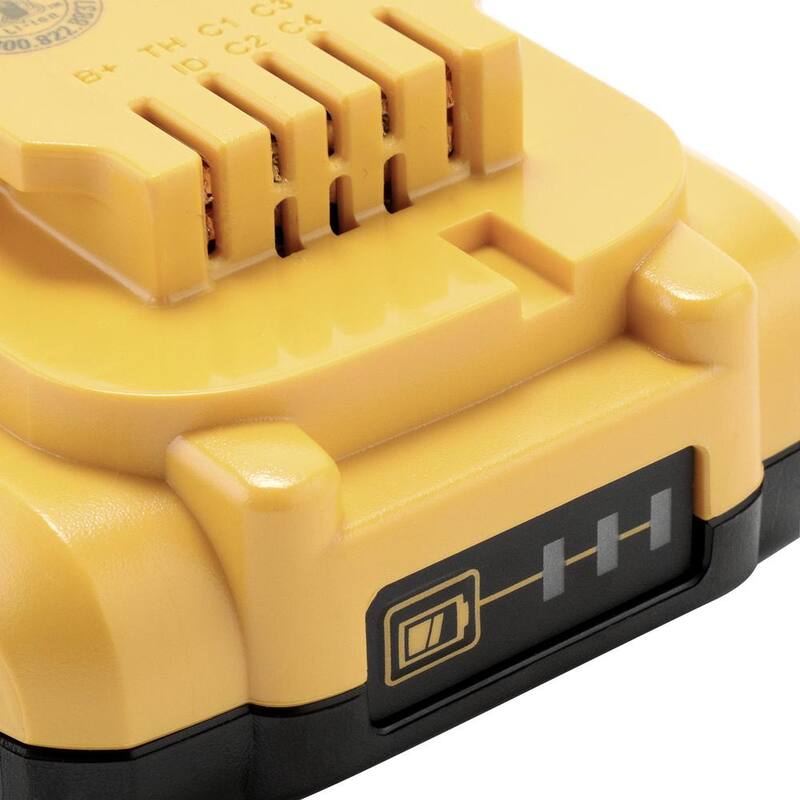 Paquete de batería compacta DEWALT 20V MAX de iones de litio de 3.0Ah (paquete de 4) - DCB230-4