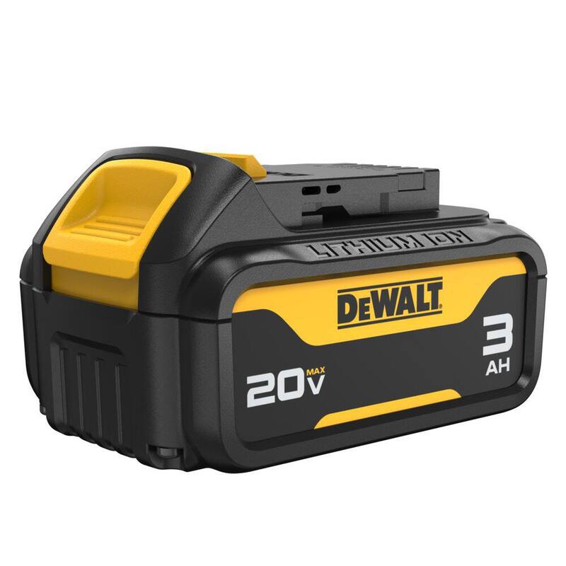 Paquete de batería DEWALT 20V MAX Premium de iones de litio de 3.0Ah y paquete de batería DEWALT Compact de iones de litio de 20V MAX de 4.0Ah - DCB200WDCB240