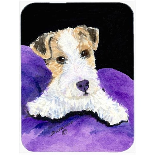 Carolines Treasures Carolines Treasures SS8971LCB Fox Terrier Glass Cutting Board; Large - SS8971LCB