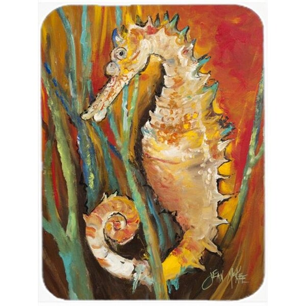 Carolines Treasures Carolines Treasures JMK1142LCB Seahorse Glass Cutting Board; Large - JMK1142LCB