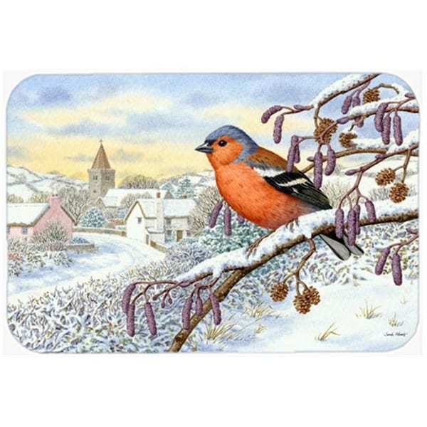 Carolines Treasures Carolines Treasures ASA2193LCB Bull Finch Glass Large Cutting Board - ASA2193LCB
