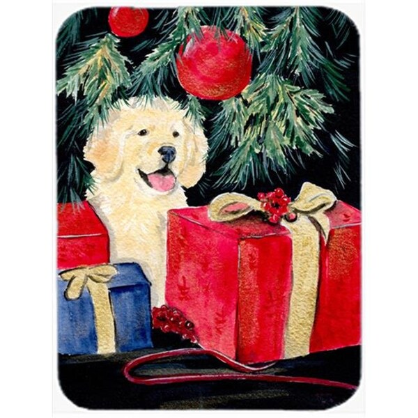 Carolines Treasures Carolines Treasures SS8578LCB 12 x 15 in. Golden Retriever Glass Cutting Board; Large - SS8578LCB