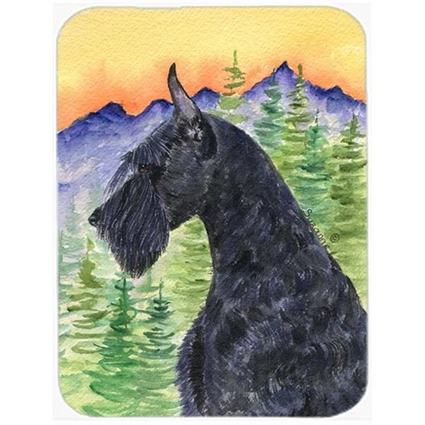 Carolines Treasures Carolines Treasures SS8256LCB Schnauzer Glass Cutting Board - Large - SS8256LCB