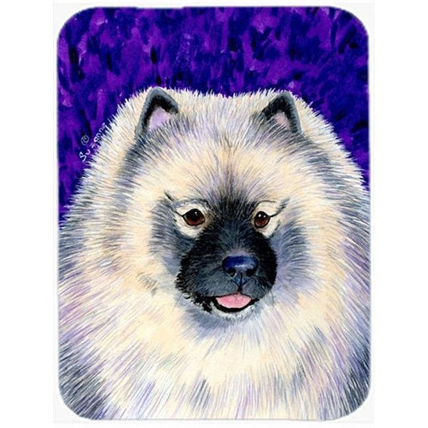 Carolines Treasures Carolines Treasures SS8691LCB 12 x 15 in. Keeshond Glass Cutting Board; Large - SS8691LCB