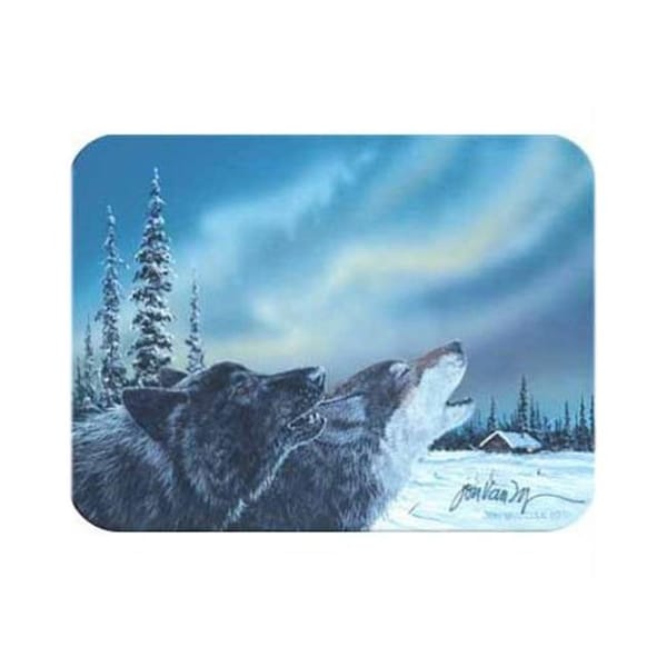 Mcgowan Mfg Co McGowan TT70031 Tuftop Vanzyle-Wolf Duet Cutting Board- Small - TT70031
