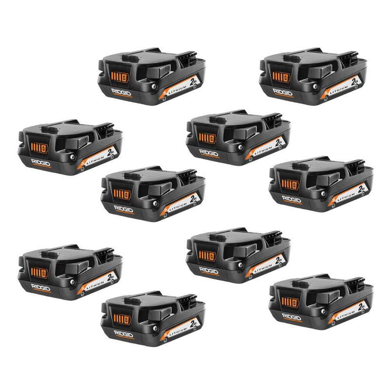 Batería de iones de litio compacta de 18V (paquete de 10) - AC8400802P-5
